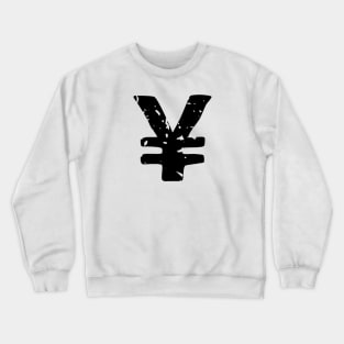 Yen Symbol Crewneck Sweatshirt